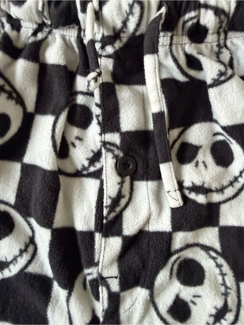 Disney Nightmare Before Christmas Jack Skellington Fleece Pajama Pants XL - Picture 6 of 8